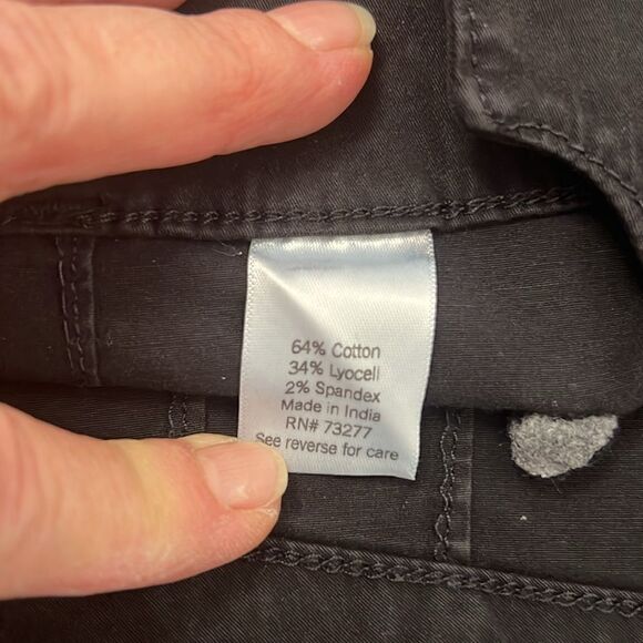 Lauren Conad Super High-Rise Women's Shorts - Black - Size 16 - Picture 5 of 7